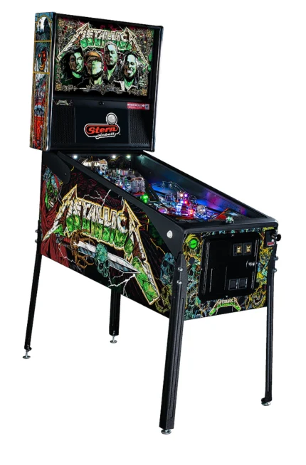 Metallica Remastered Premium Pinball Machine by Stern